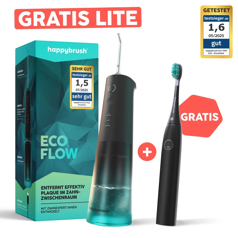 Munddusche + gratis LITE Zahnbürste