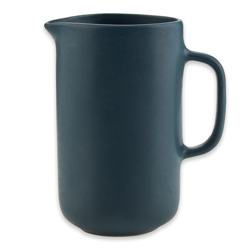 Pitcher handmade Stoneware Pitcher Dark Blue