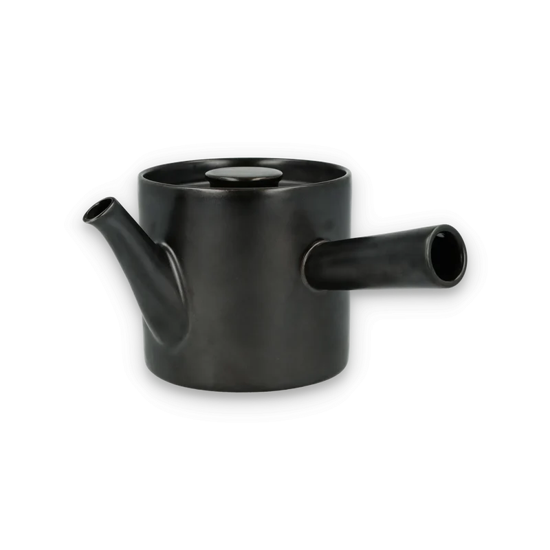 Teekanne mit Sieb Kyusu anthracite