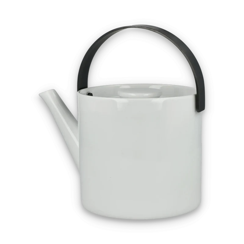 Teekanne mit Sieb Porcelain Teapot white