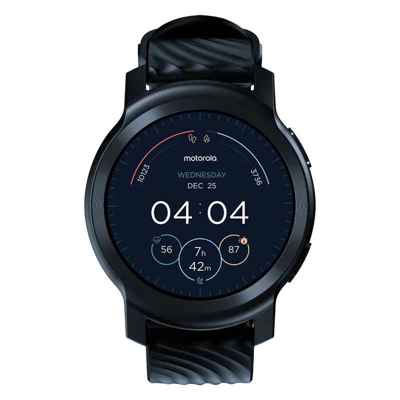 motorola moto watch 100 GPS 42 mm Phantom Black