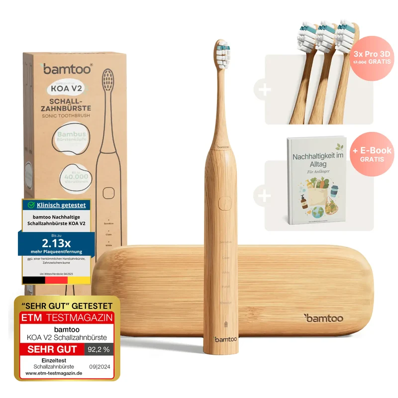 Nachhaltige Schallzahnbürste - Angebot | NL