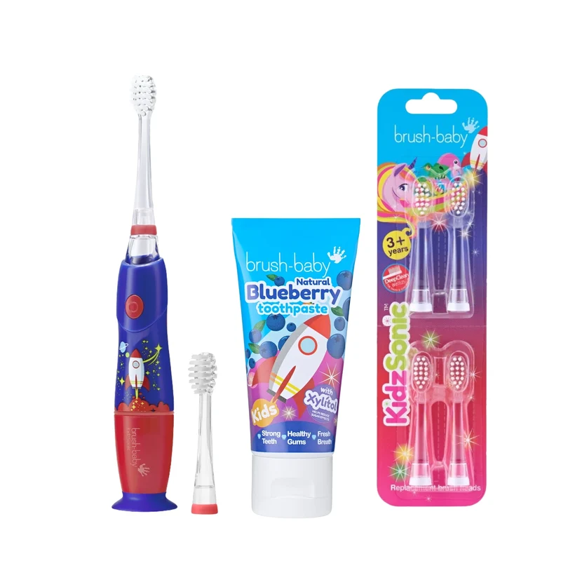 Rocket KidzSonic® Kids Electric Toothbrush Gift Set