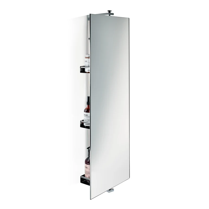Drehbarer Spiegel mit Ablagen 80 x 30 cm - SP 31