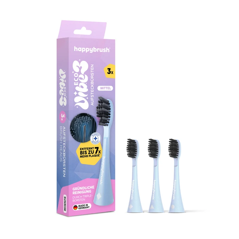 Aufsteckbürsten Eco Vibe 3+ | Sunrise