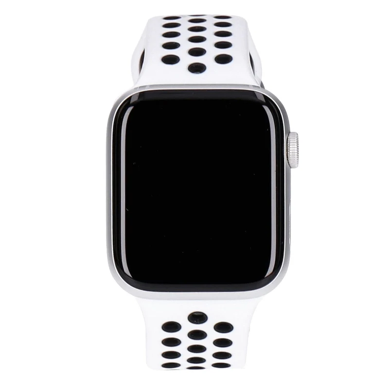 Apple Watch Series 6 Nike GPS 44mm Silber Aluminiumgehäuse mit Sportarmband Platinum/Schwarz