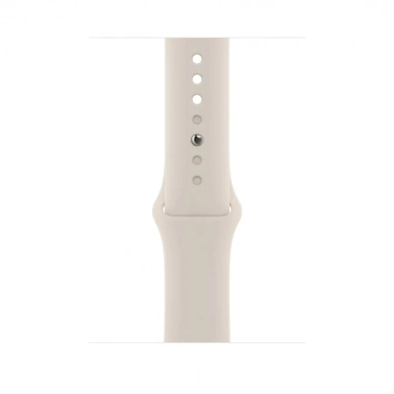 Apple Watch 45 mm Sportarmband Armband starlight