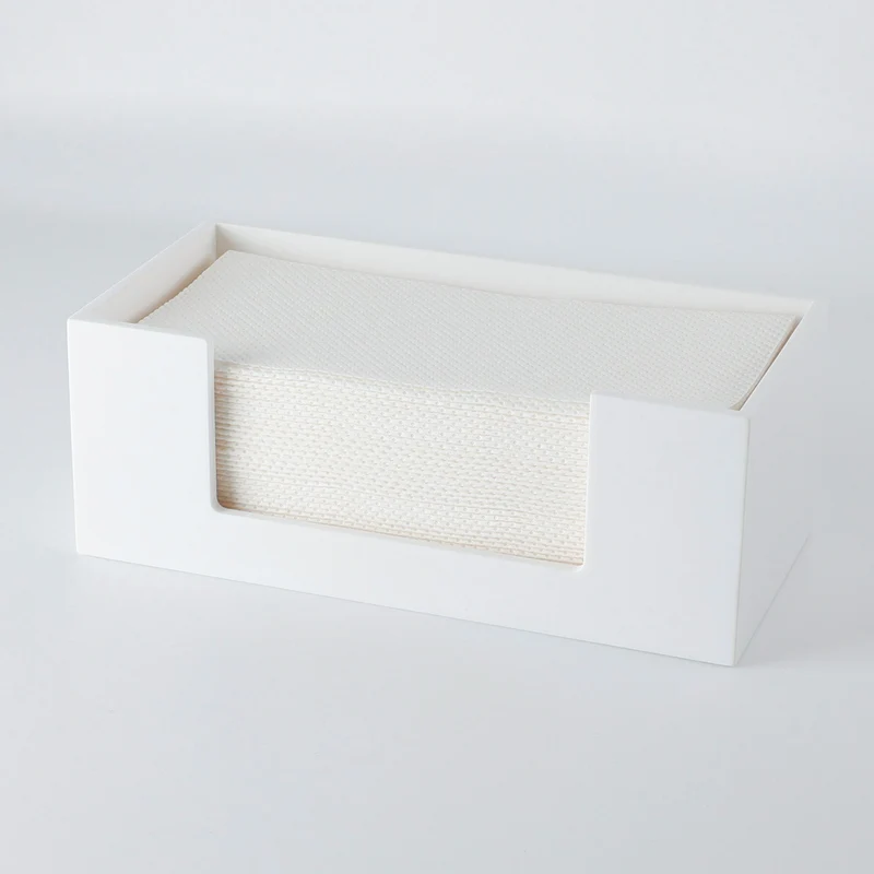 Papierhandtuchspender Corian® Weiß matt - Standmodell