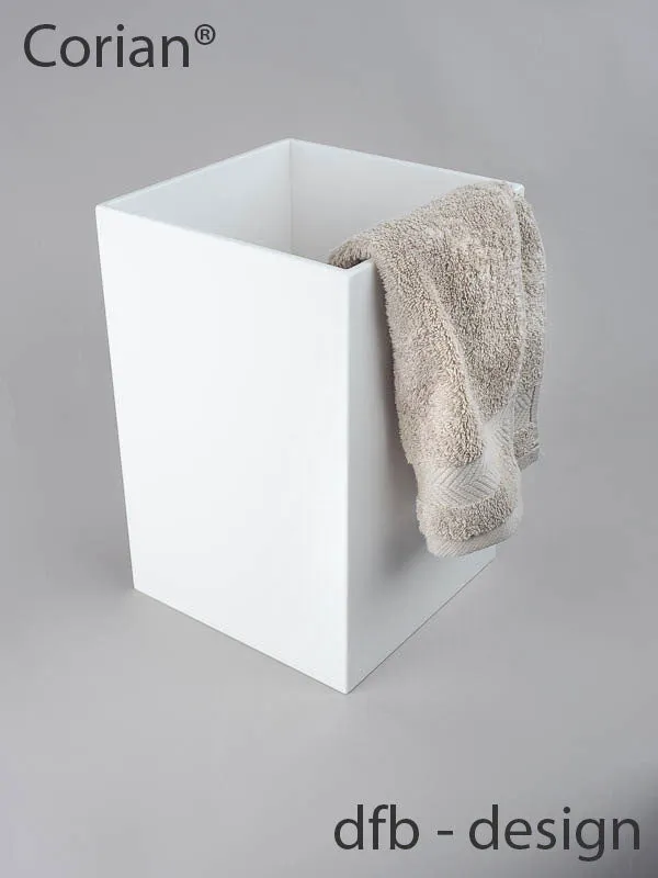 Badeimer Corian® Weiß matt