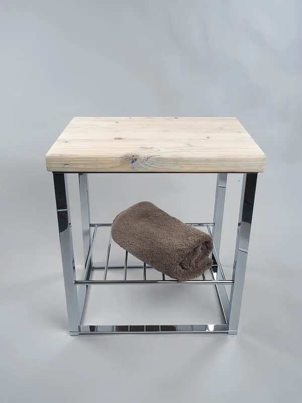 Badhocker, Hocker, Vintage Möbel