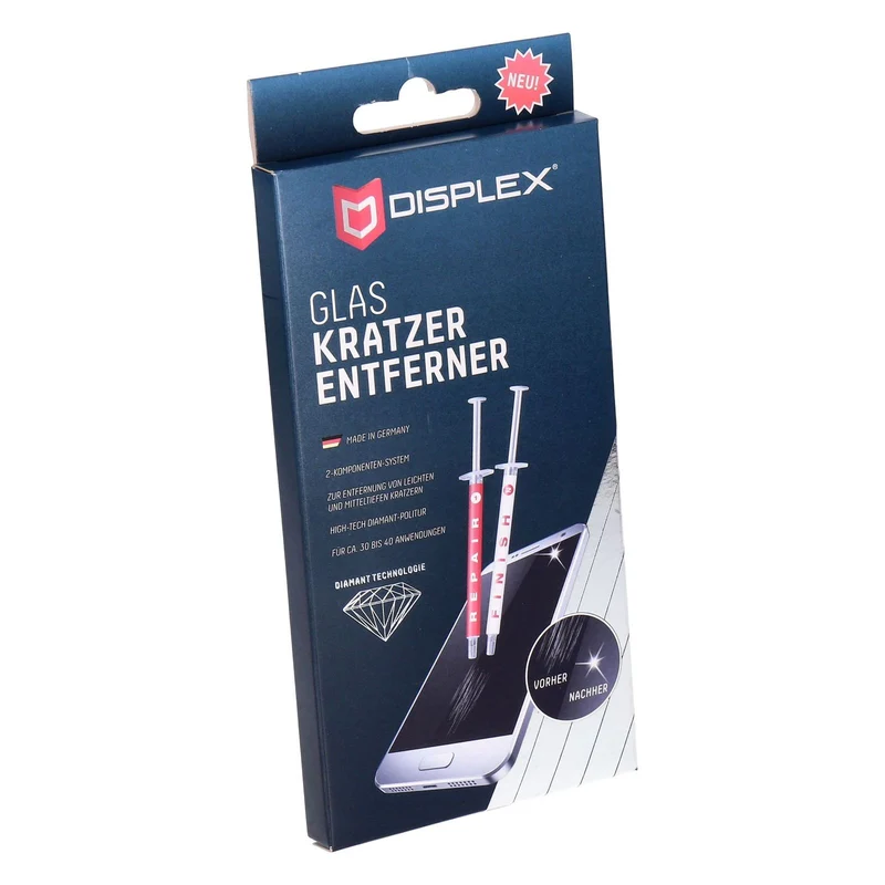 Displex Glaskratzer-Entferner für Smartphones