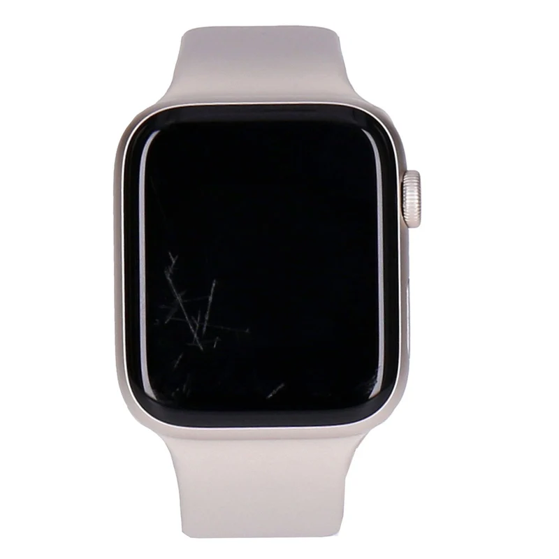 Apple Watch SE 2 44mm GPS Polarstern Aluminiumgehäuse mit Sportarmband Polarstern S/M