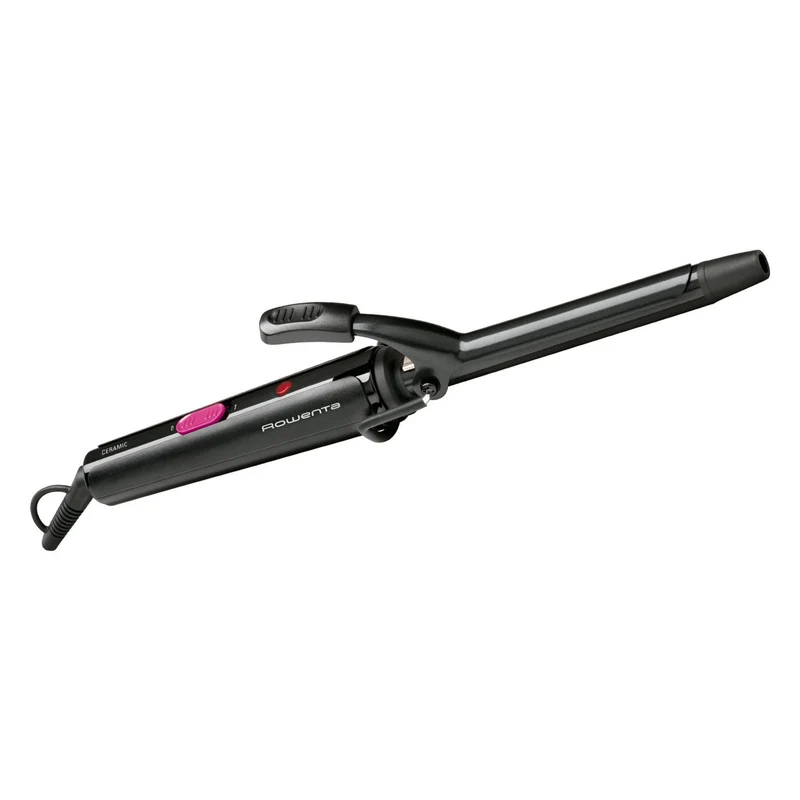 Rowenta CF2119 Curling Tong Basic Haarstyling-Gerät Lockenstab Schwarz 25 W 1,8 m