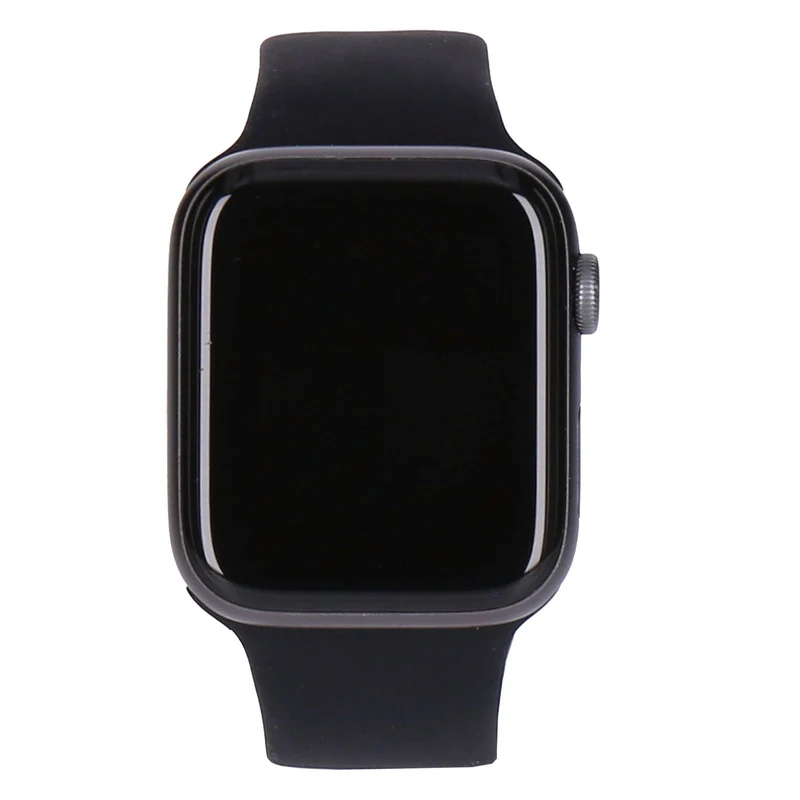 Apple Watch Series 5 44mm GPS Spacegrau Aluminiumgehäuse mit Sportarmband schwarz