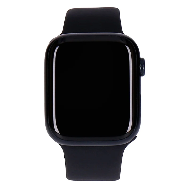 Apple Watch Series 8 45mm GPS Mitternacht Aluminiumgehäuse mit Sportarmband Mitternacht