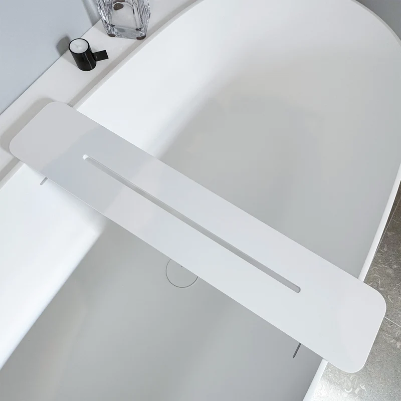 Badewannenablage Corian® Weiß matt
