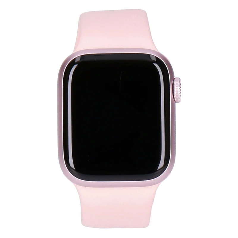 Apple Watch Series 9 41mm GPS + 4G Rosé Aluminiumgehäuse mit Sportarmband Hellrosa S/M