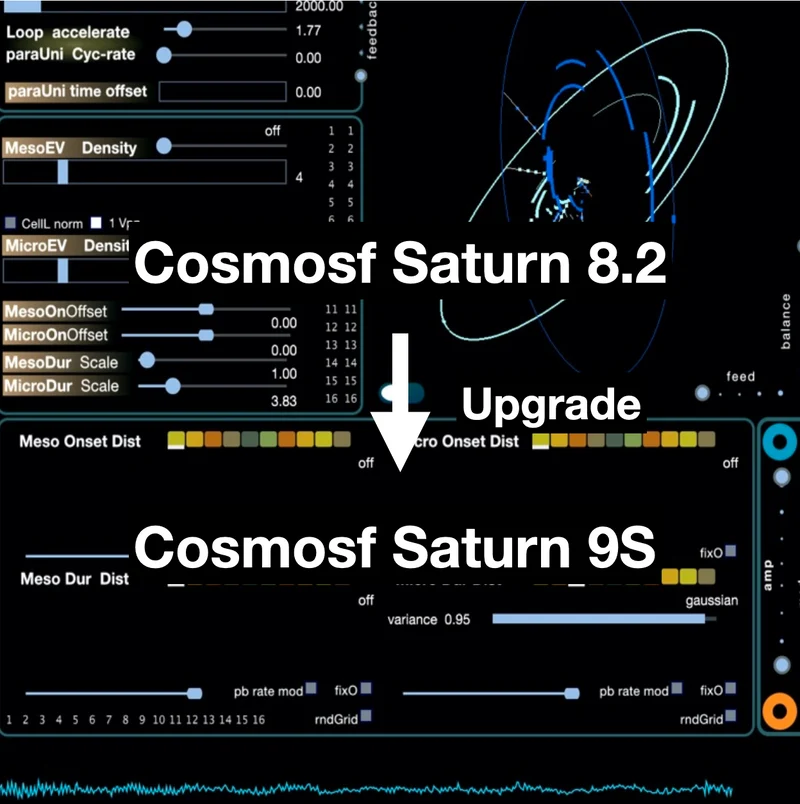 Cosmosf Saturn 8.2 -> 9S upgrade