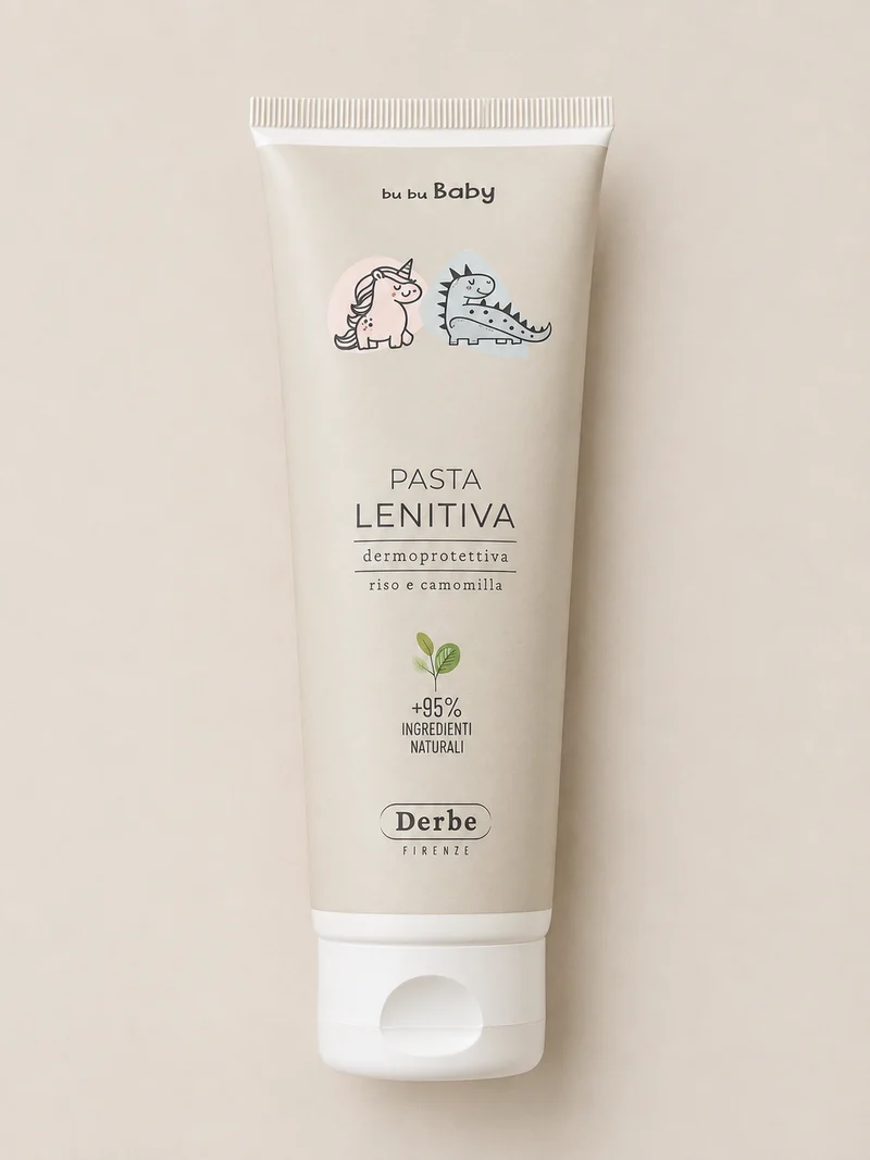 DERBE Bu Bu Baby - Beruhigende Hautpaste - Pasta Lenitiva, 125 ml