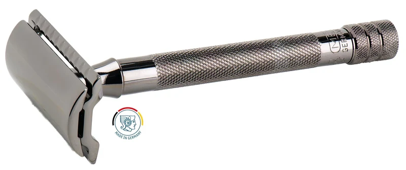 Merkur Rasierer Typ 23 C, Metallic grau