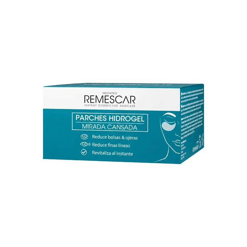 Remescar Hydrogel Patches for Tired Eyes, 60 pcs