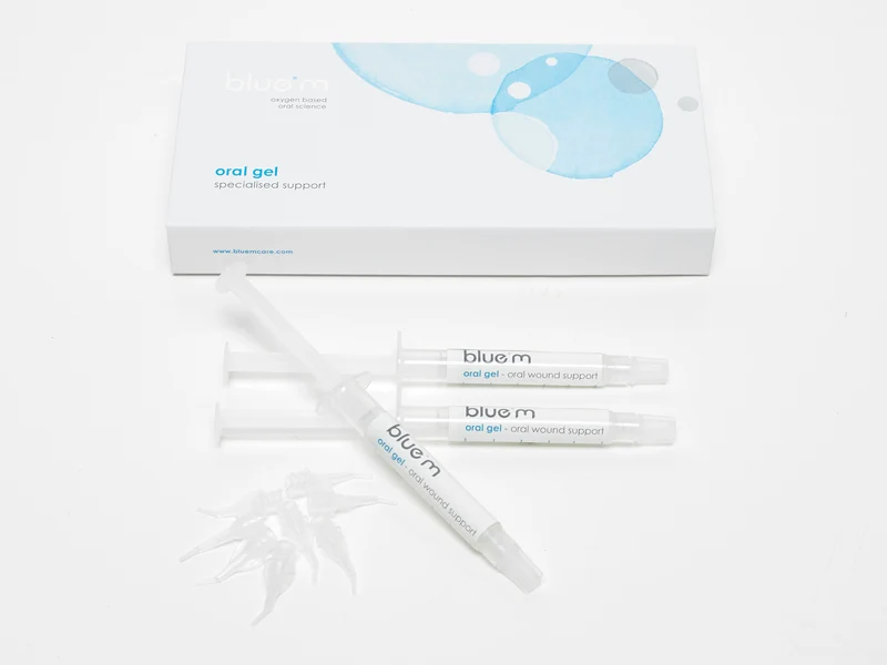 blue®m - set 3x oral gel applicator 3ml
