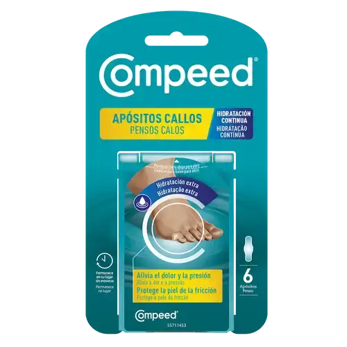 Compeed Calluses – Continuous Moisture, 6 plasters