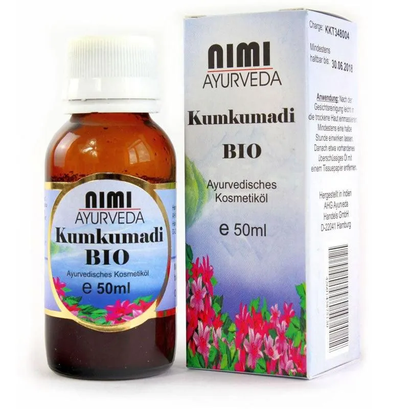 Nimi Bio Kumkumadi Ayurveda Kosmetik Öl, 50ml