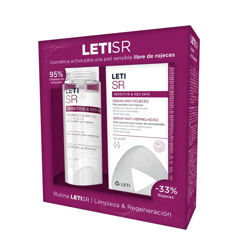 Leti SR Serum Box 30 Ml + Micellar Water 200 Ml