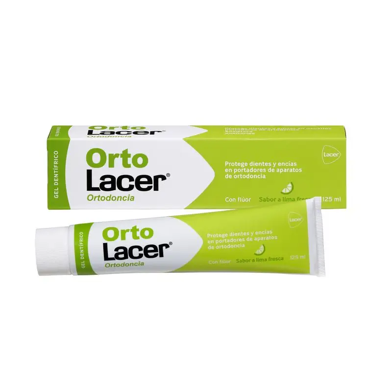 Lacer Ortolacer Fresh Lime Toothpaste Gel 125 ml