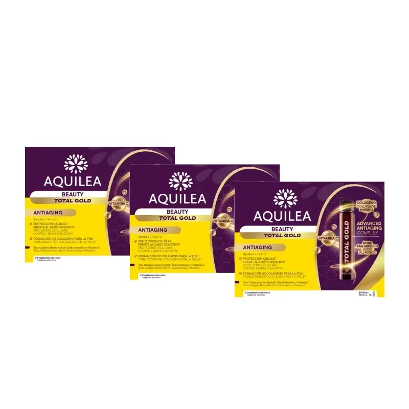 Aquilea Beauty Collagen, 14 ampoules, pack of 3