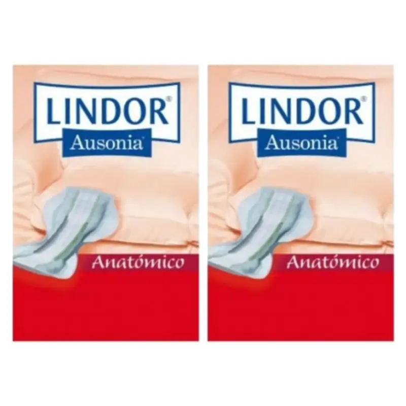 Lindor Anatomical Day Nappies, Pack of 2 x 80 nappies