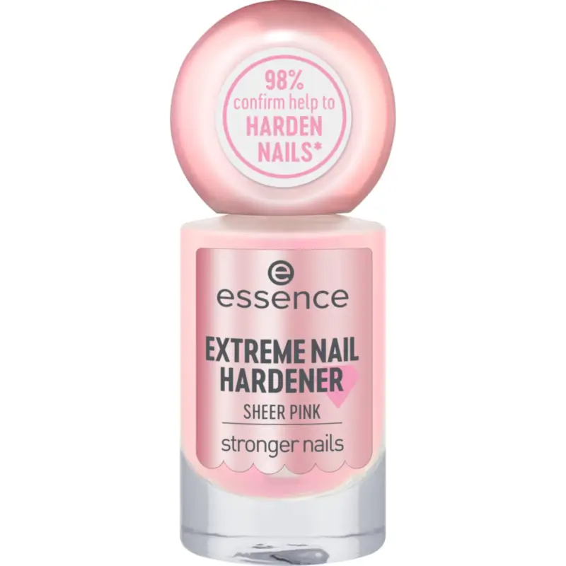 Essence Extreme Nail Hardener, Sheer Pink, 8 ml