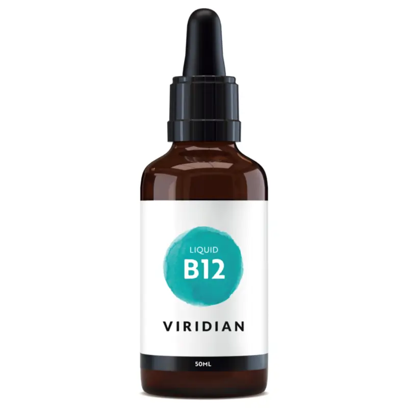 Viridian B Vitamins: Liquid Vitamin B12, 50 ml