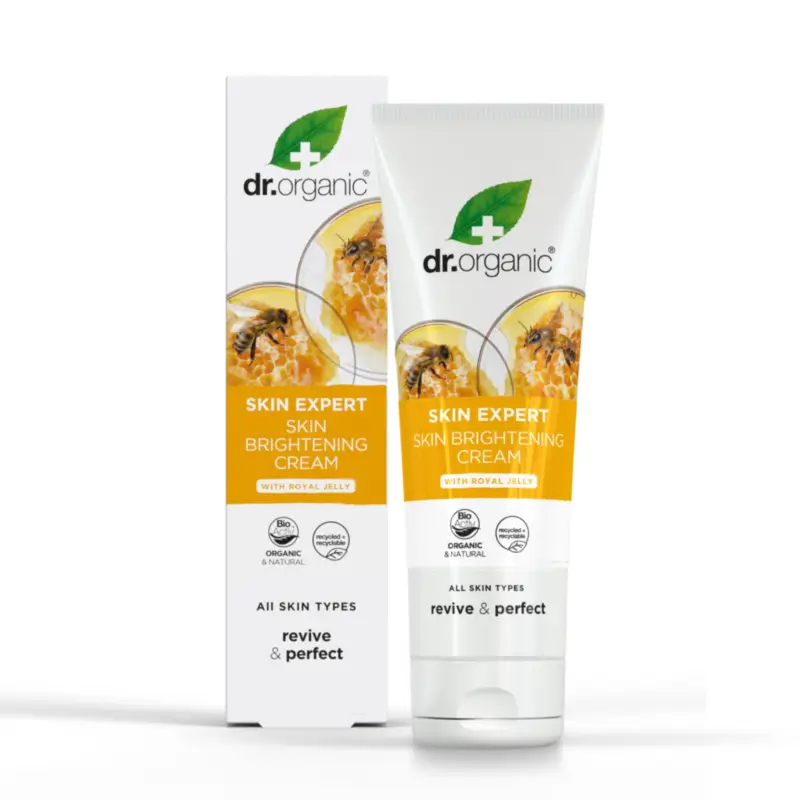 Dr.Organic Skin Expert Light and Radiant Cream with Royal Jelly, 125 ml