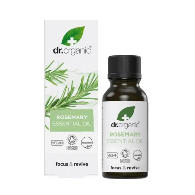 Dr.Organic Organic and 100% Pure Rosemary Cineol Essential Oil, 10 ml