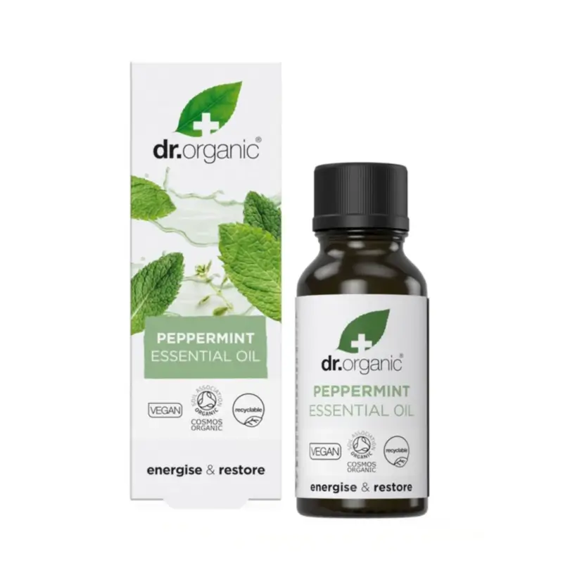 Dr.Organic 100% Pure Peppermint Oil, 10 ml