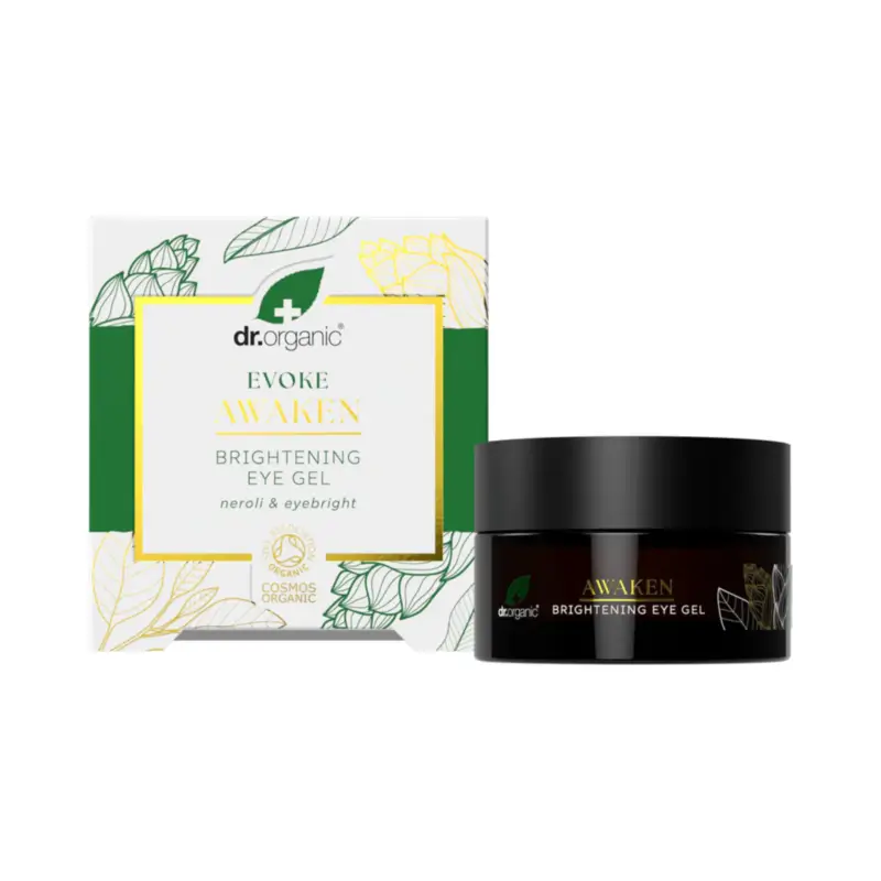 Dr.Organic Evoke Awaken Brightening Eye Contour Gel, 10 ml