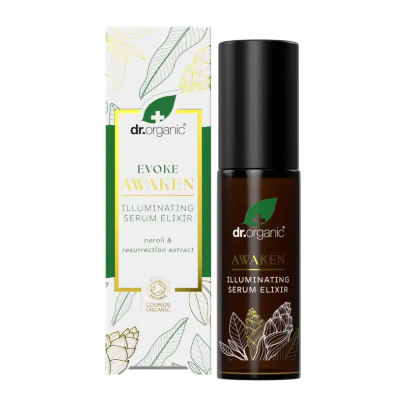 Dr.Organic Evoke Awaken Brightening Elixir Serum, 30 ml