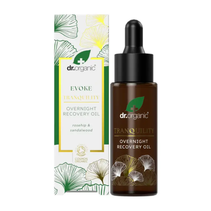 Dr.Organic Evoke Tranquility Night Repair Oil, 30 ml