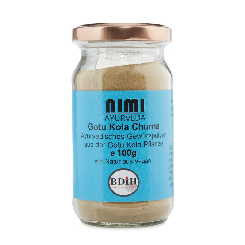Nimi Gotu Kola Churna (Centella Asiatica), 100 gr. (MHD 31.03.2026)