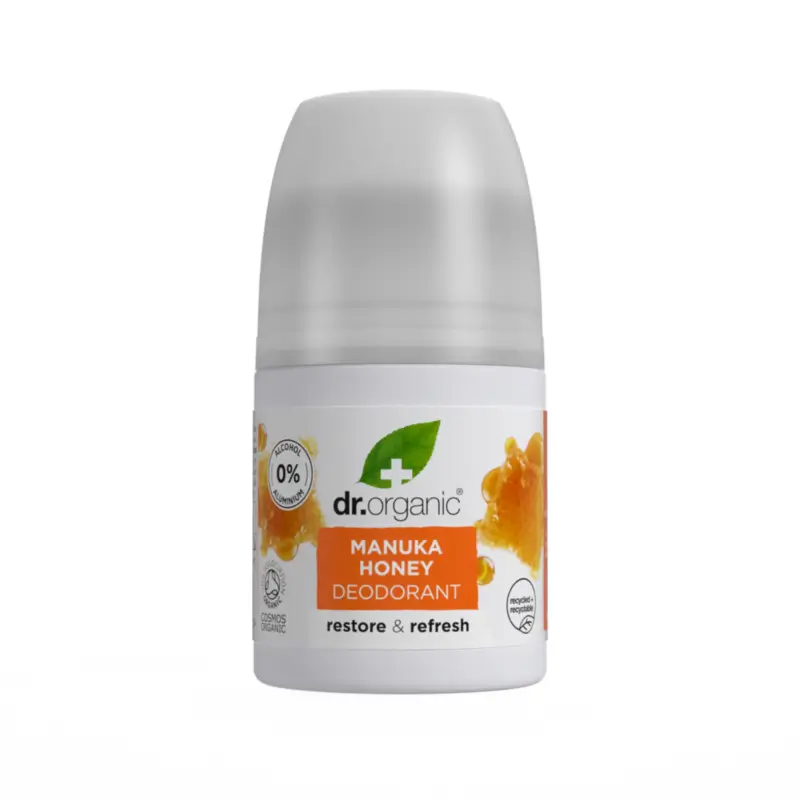 Dr.Organic Manuka Honey Deodorant, 50 ml