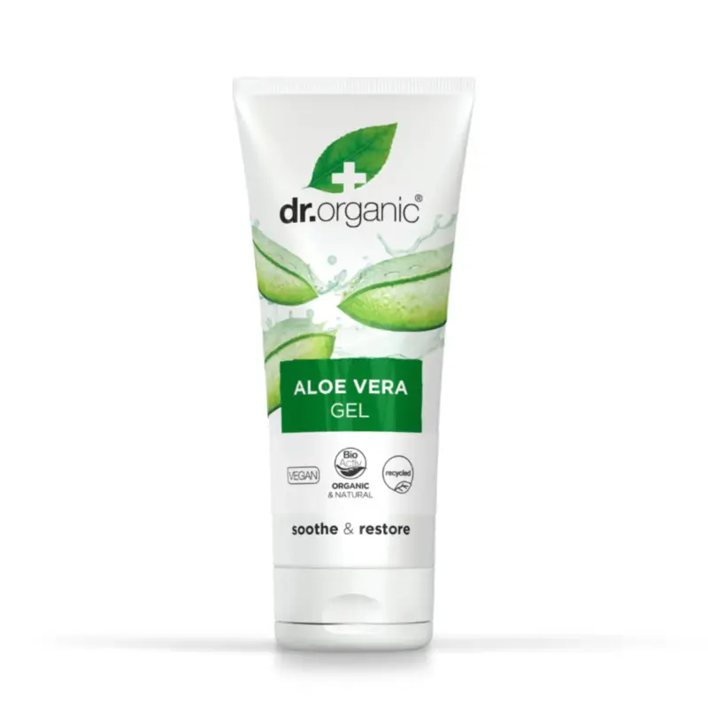 Dr.Organic Aloe Vera Gel – Suitable for All Skin Types, 200 ml