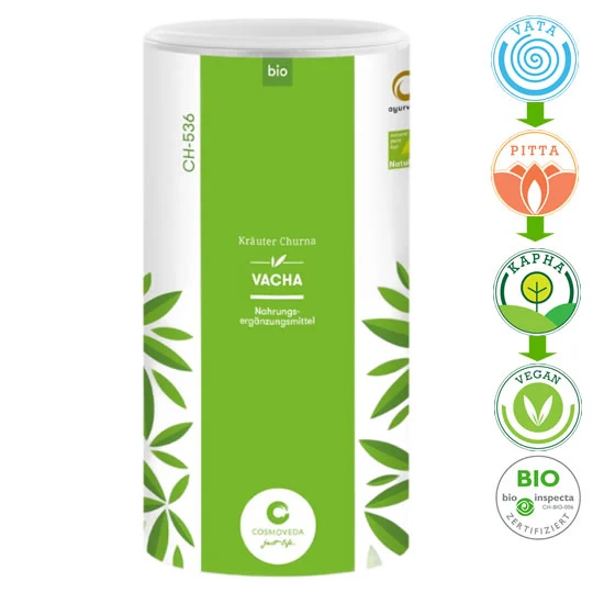 Vacha Churna Gewürzpulver Bio, 500gr Dose