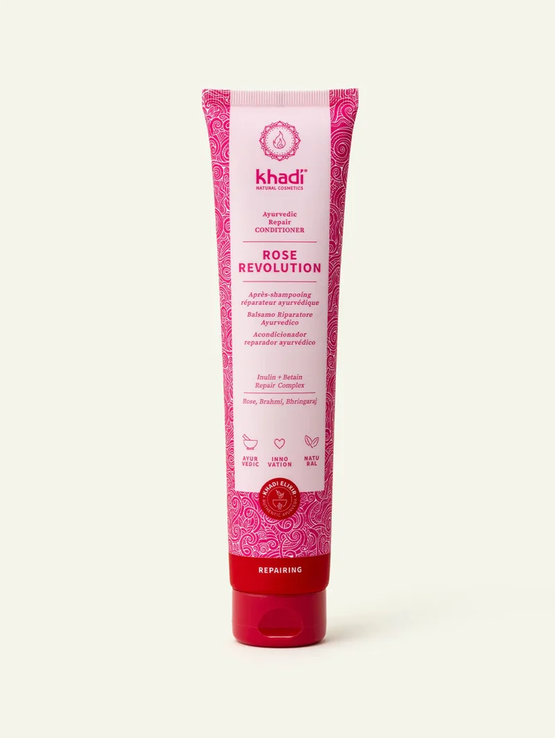 Khadi Ayurvedischer Repair Conditioner, Rose Revolution, 200ml