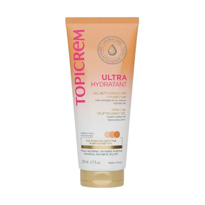 Topicrem Uh Progressive Body Tanning, 200 ml