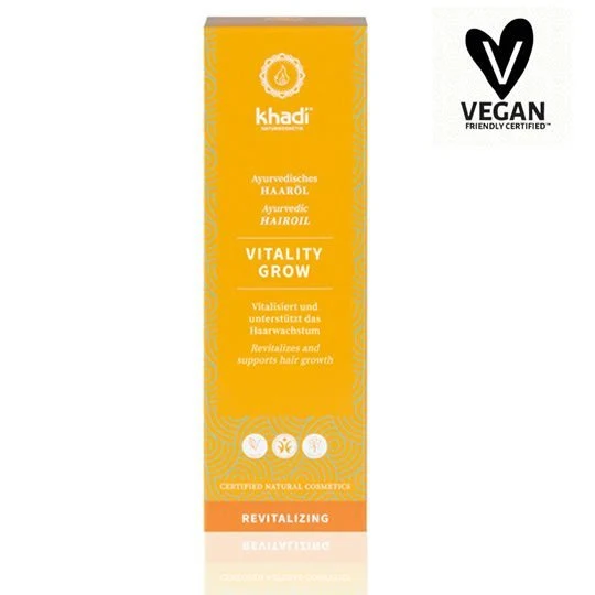 Khadi Ayurvedisches Haaröl Vitality Grow, 50ml