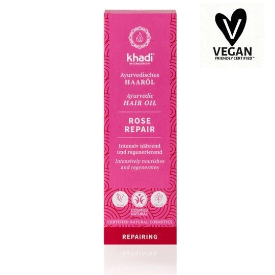 Khadi Ayurvedisches Haaröl Rose Repair, 50ml