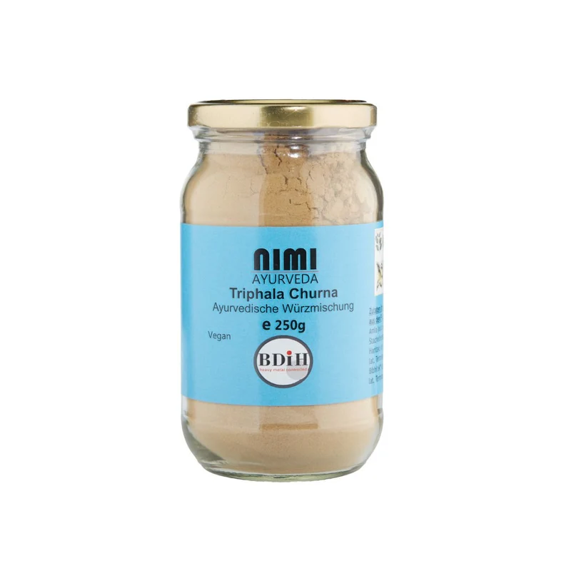 Nimi Triphala Churna (Ayurvedische Würzmischung) 100-250g Glas, 1000g Beutel