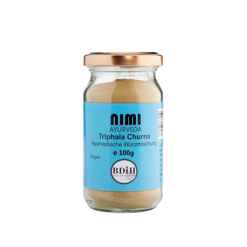Nimi Triphala Churna (Ayurvedische Würzmischung) 100-250g Glas, 1000g Beutel